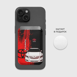 Картхолдер Magsafe магнитный Camry Toyota glitch - фото 2