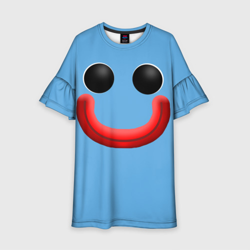 Детское платье 3D Huggy Waggy smile, цвет 3D печать