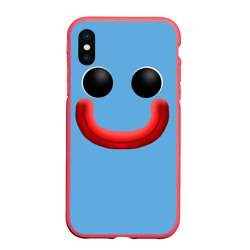Чехол для iPhone XS Max матовый Huggy Waggy smile
