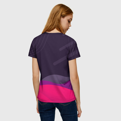 Женская футболка 3D Игра в    кальмара , цвет 3D печать - фото 4
