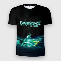 Мужская футболка 3D Slim Evanescence lost in paradise
