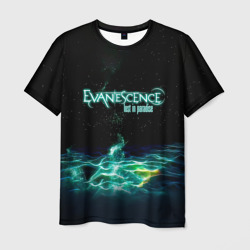 Мужская футболка 3D Evanescence lost in paradise