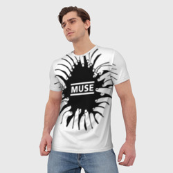 Мужская футболка 3D Muse пальцы - фото 2