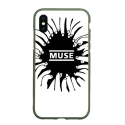 Чехол для iPhone XS Max матовый Muse пальцы