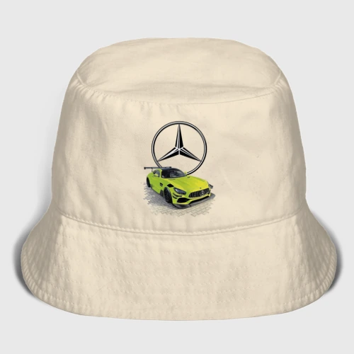 Мужская панама хлопок Mercedes V8 Biturbo racing
