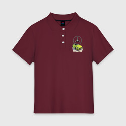 Женское поло хлопок Mercedes V8 Biturbo racing