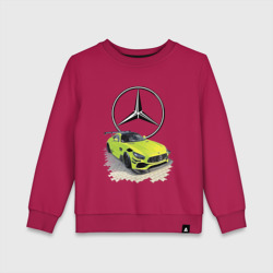 Детский свитшот хлопок Mercedes V8 Biturbo racing