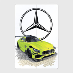 Магнитный плакат 2Х3 Mercedes V8 Biturbo racing