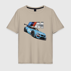 Мужская футболка хлопок Oversize BMW M Performance Motorsport