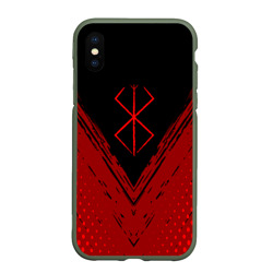 Чехол для iPhone XS Max матовый Berserk - Берсерк