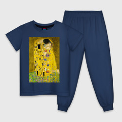 Детская пижама хлопок Поцелуй картина Климта