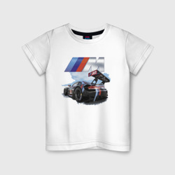 BmW m power motorsport Racing Team – Детская футболка хлопок с принтом купить со скидкой в -20%
