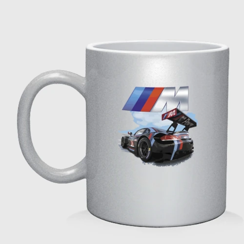 Кружка керамическая BmW m power motorsport Racing Team