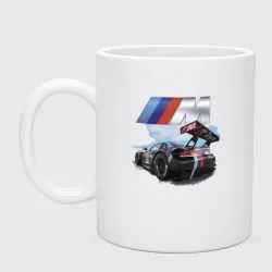 Кружка керамическая BmW m power motorsport Racing Team