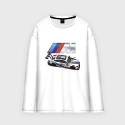 Мужской лонгслив oversize хлопок BMW great racing team