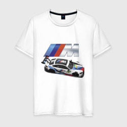 Мужская футболка хлопок BMW great racing team