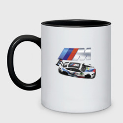 Кружка двухцветная BMW great racing team