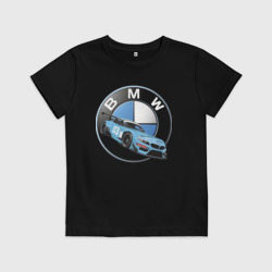 Детская футболка хлопок BMW самая престижная марка автомобиля