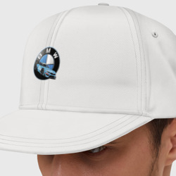 Кепка снепбек с прямым козырьком BMW самая престижная марка автомобиля