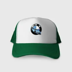 Кепка тракер с сеткой BMW самая престижная марка автомобиля
