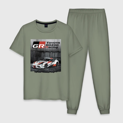 Мужская пижама хлопок Toyota Gazoo racing team