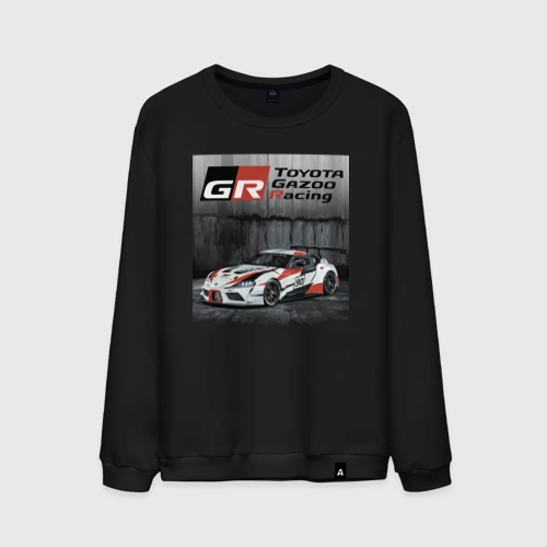 Мужской свитшот хлопок Toyota Gazoo racing team