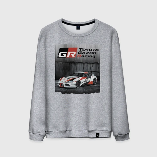 Мужской свитшот хлопок Toyota Gazoo racing team