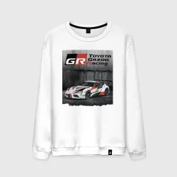 Мужской свитшот хлопок Toyota Gazoo racing team