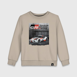 Детский свитшот хлопок Toyota Gazoo racing team