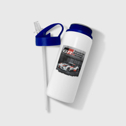 Бутылка для воды с трубочкой Toyota Gazoo racing team - фото 2