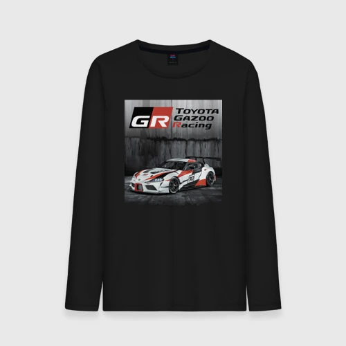 Мужской лонгслив хлопок Toyota Gazoo racing team