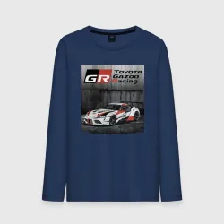 Мужской лонгслив хлопок Toyota Gazoo racing team