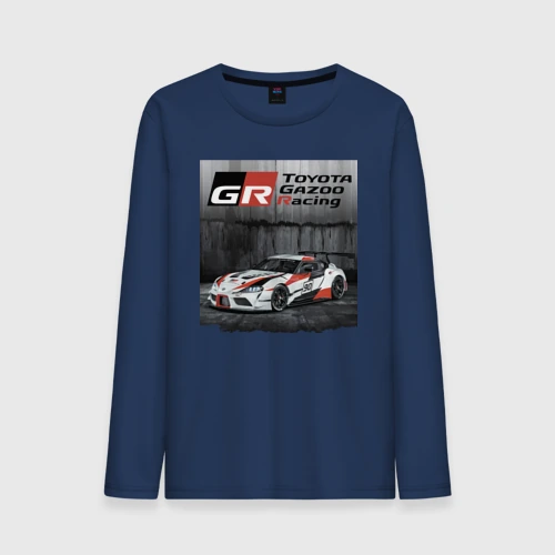 Мужской лонгслив хлопок Toyota Gazoo racing team