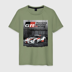 Toyota Gazoo racing team – Мужская футболка хлопок с принтом купить со скидкой в -20%