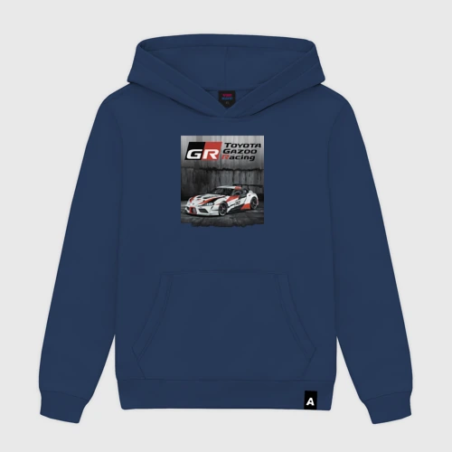 Мужская толстовка хлопок Toyota Gazoo racing team