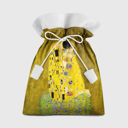 Подарочный 3D мешок Влюблённые поцелуй художник Климт
