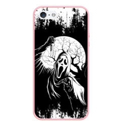 Чехол для iPhone 5/5S матовый Крик Хэллоуин Хоррор Scream Halloween
