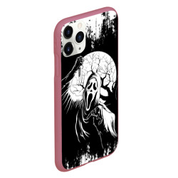 Чехол для iPhone 11 Pro матовый Крик Хэллоуин Хоррор Scream Halloween - фото 2