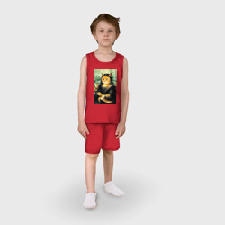 Детская пижама с шортами хлопок Мона киса - фото 2