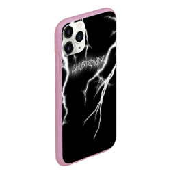 Чехол для iPhone 11 Pro Max матовый Ghostemane Lightning Гостмейн Молния Надпись - фото 2