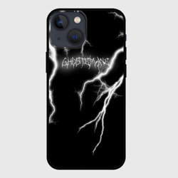 Чехол для iPhone 13 mini Ghostemane Lightning Гостмейн Молния Надпись