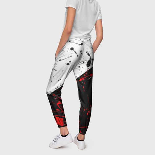Женские брюки 3D Berserk: Черная маска, цвет 3D печать - фото 4