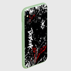 Чехол для iPhone XS Max матовый Берсерк Черная маска - фото 2