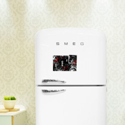 Магнитный плакат 3Х2 Берсерк Черная маска - фото 2