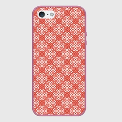 Чехол для iPhone 5/5S матовый Славянская Обережная Вышивка