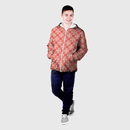 Мужская куртка 3D Славянская Обережная Вышивка, цвет 3D печать - фото 3