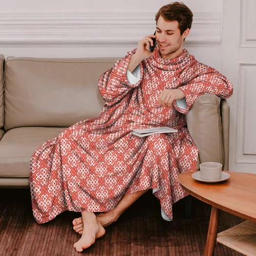 Плед с рукавами Славянская Обережная Вышивка - фото 2