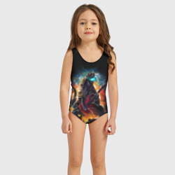 Детский купальник 3D Рокзилла