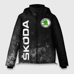 Мужская зимняя куртка 3D Skoda авто