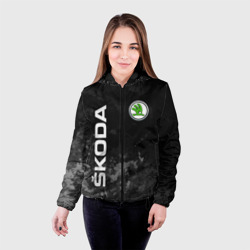 Женская куртка 3D Skoda авто - фото 2